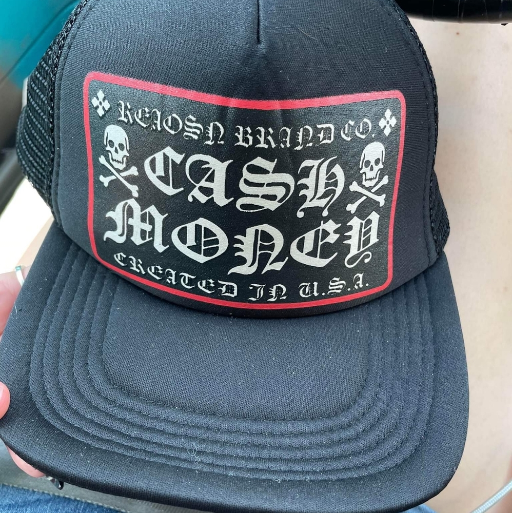 Reason Brand Cash Money Snapback Hat